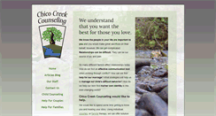 Desktop Screenshot of chicocreekcounseling.com